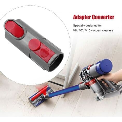 Universal adapteromformer for støvsuger Konverteringshode Erstatningstilbehør for Dyson V8 V7 V10