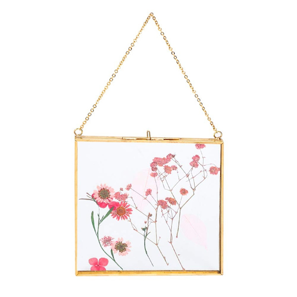 Väggmonterad glasram för pressade blommor - Glasram för foton, ramar, kort, affischer, certifikat