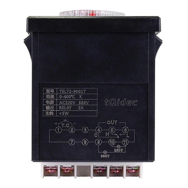 Digital Display PID Temperaturregulator Termostat Regulator AC 220v - 380v K Sensor Termoelement För Bakugn