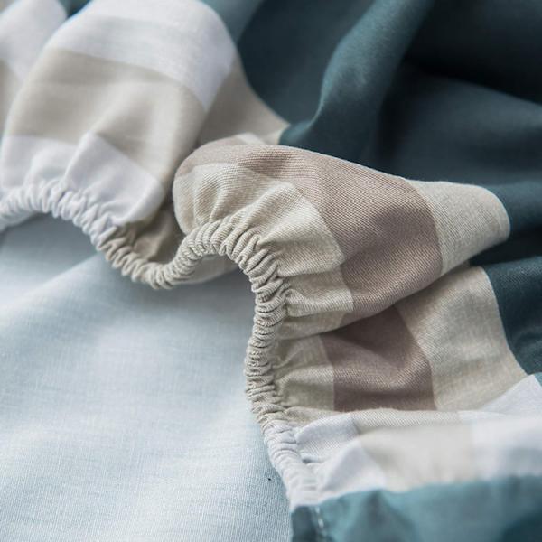 Madrasskydd i Queen size, 360 ° skyddande överdrag, 28 cm djup ficka, tvättbar mjuk Bre