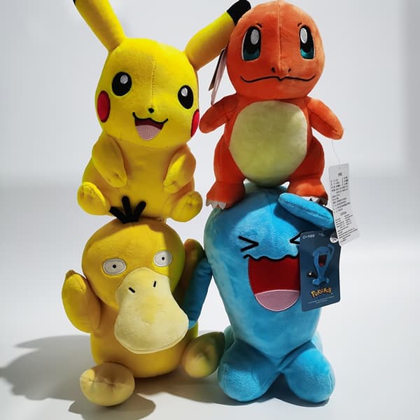 Gengar 24 cm - søt utstoppet dukke, myk Pikachu-gave til barn, bursdagsgave