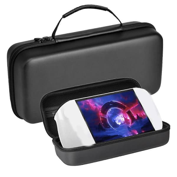 Legion Go S Case Protective Carrying Case Hard Case, Waterproof Bag with Strap, Protective Handbag Black