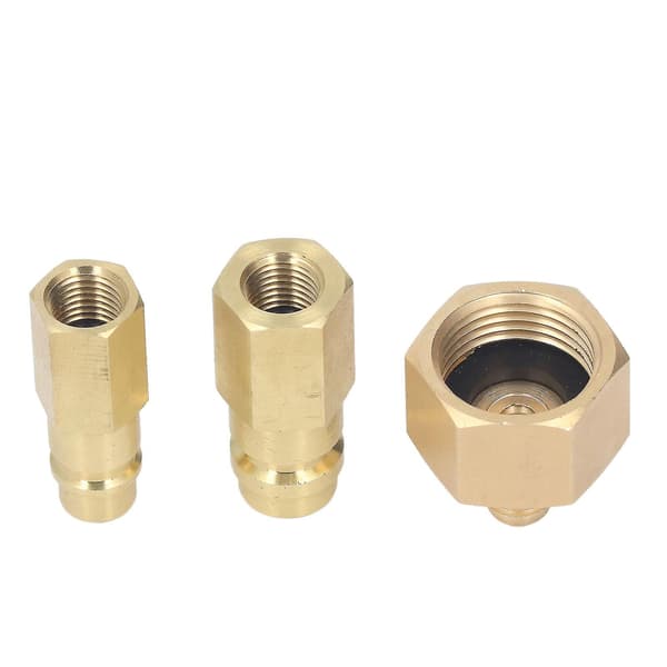High-Quality Copper Air Conditioning Adapter, Perfect for R134A Refrigeration Systems, Enhances HVAC Performance
