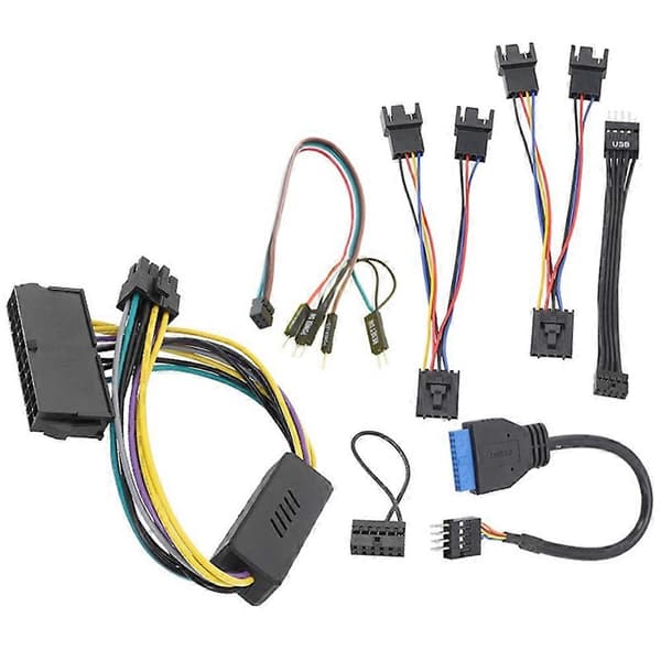 For DELL OptiPlex 7020 SFF hovedkort ATX-adapterkabel Front Audio Shielded USB Switch Cable