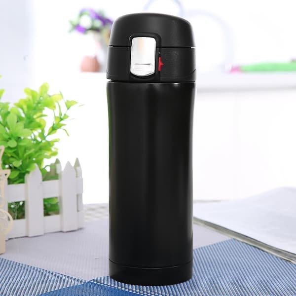 350ml Rostfri Stål Vakuumisolerad Vattenflaska Resemugg för ...