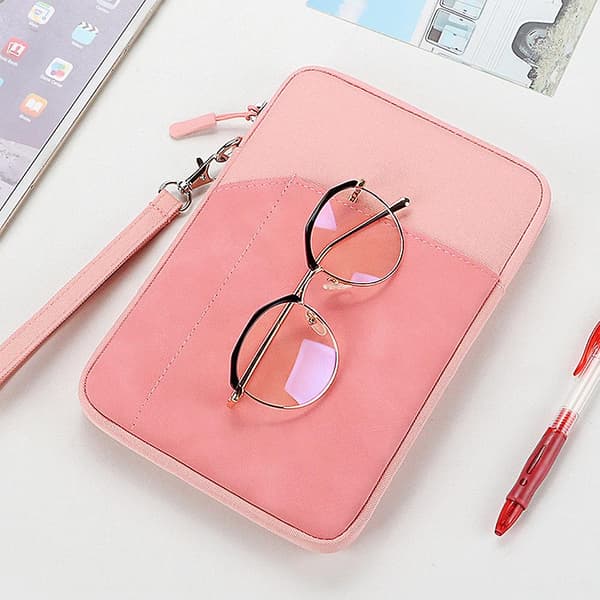 Universal Protective Tablet Case 9.7-10.8 inch, Shockproof and Waterproof, Pink
