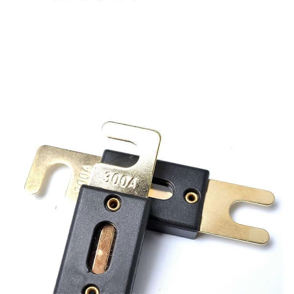 5 st ANL-säkringar 300 Amp Guldpläterade