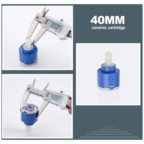 40 mm keramisk kranpatron for blandebatteri ventil erstatning