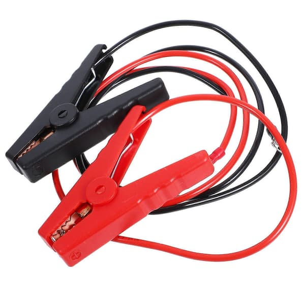 2 stk Startkabel Batteriklemmer Bilbatterilader Klemmer Med Kabler Erstatninger
