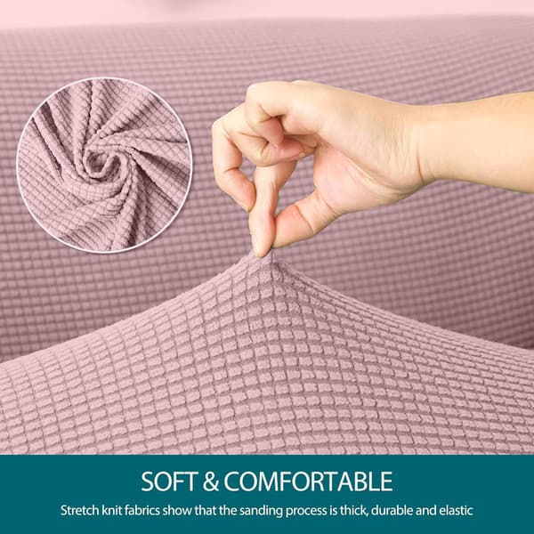 3-sits soffaöverdrag Jacquard stretch fåtöljöverdrag Barn & husdjursskyddssoffa