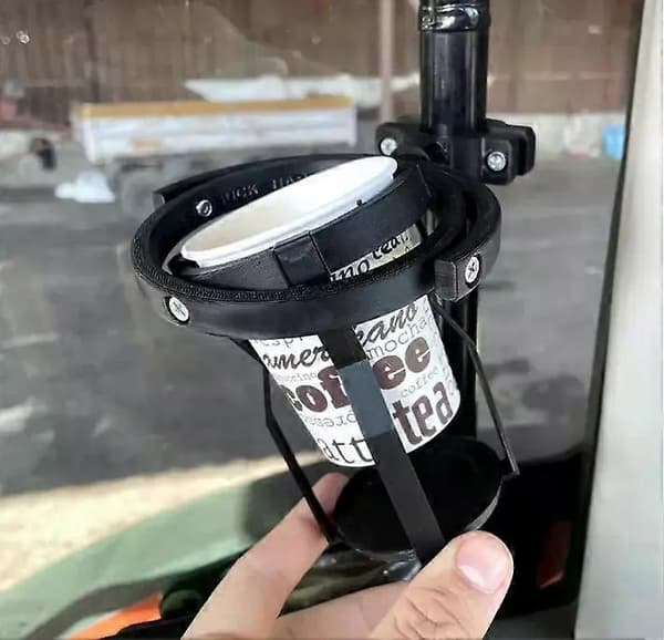 Gyroscopic Cup Holder, 3D Motorcycle Drink Holder Spill-Free, Self-Leveling Cup Holder
