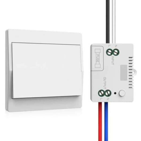 Wireless Switch Set - Self-Powered Wireless Switch Waterproof Wall Switch Control Your Lighting Up to 200m