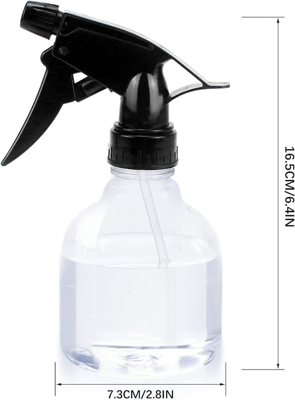 Sprayflaska, plastvattensprayflaska, tom sprayflaska med trigger, justerbar trigger spraye