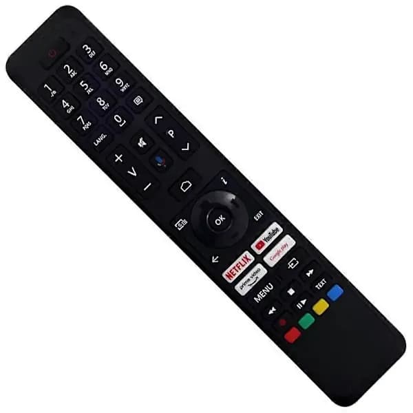 CT-8563 Remote Control for Toshiba TV 1-10m Range Infrared Replacement Control (Does Not Support Voice)