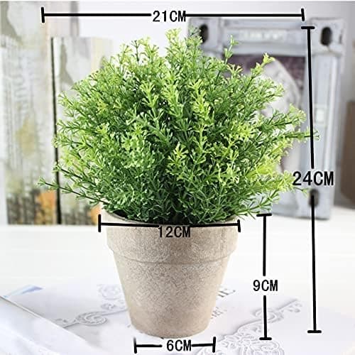 Konstgjorda suckulenter - Blomkruka - Bonsai - För hem, kontor, rumsdekor (E)