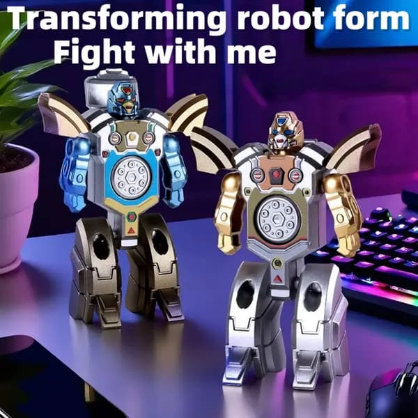 Ny 360° Roterande Boll Deformationsrobot Fingertoppsgyro Dekompression Leksak, Anti-kompression Sensoriska Leksaker för Vuxna, Barnpresenter