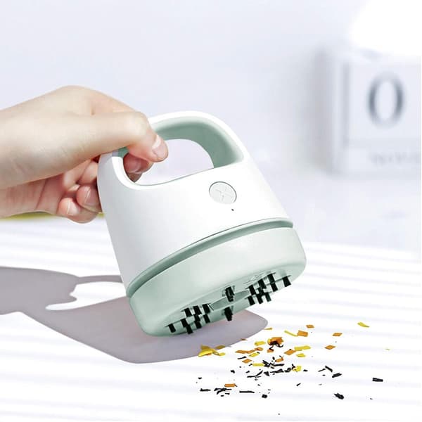 Mini Handheld Desktop Vacuum Cleaner Portable Cordless Vacuum Cleaner USB Rechargeable Desktop Duste