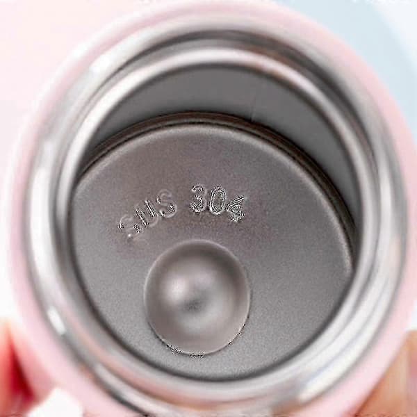 300ml 304 Rostfritt Stål Termosmugg, Kompakt Portabel Studentflaska