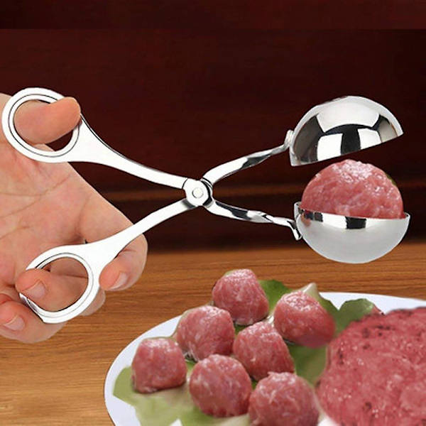 Köttbulle tång rostfritt stål köttbulle maskin isform mat tång