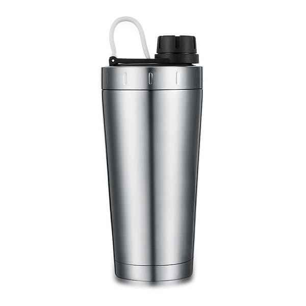 Rustfri proteinshaker - proteinshaker med kugle