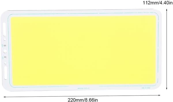 2025 Nya Panel Dome Kartlampor, 12V 70W 7000lm COB Panel LED-lampa