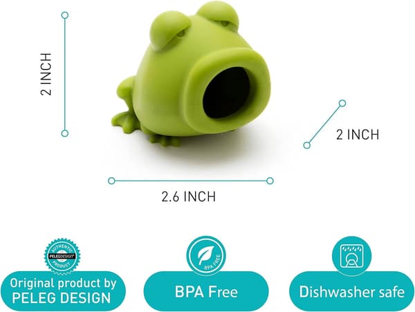 2025 Ny Äggseparator Gula Groda Silikon Grön Groda Separering Gula Gula Separator