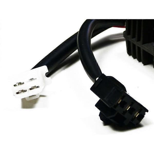 Svart spänningsregulator i aluminium, 1-pack
