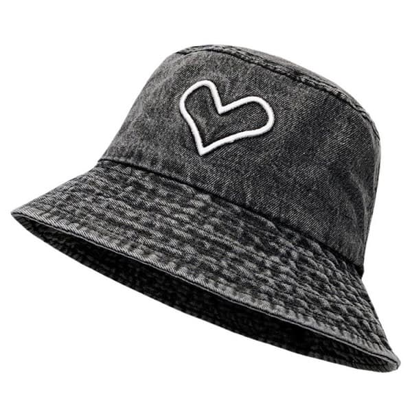 Pesty Denim Kalastajahattu Unisex Musta
