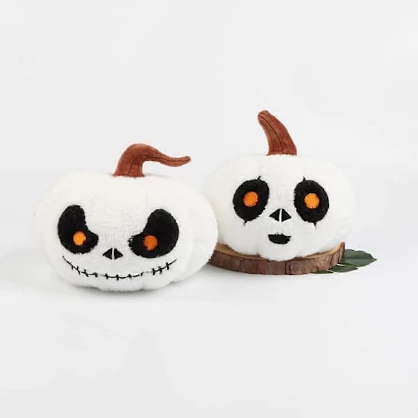 Halloween Dukke Halloween Græskar Plyslegetøj Gyser Græskar Jack-O-Lantern Græskar Spøgelse Plyslegetøj Græskar Plys Pude Halloween Græskar Sofapude