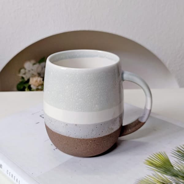Teacup with Infuser, Lid, and Spoon, Large Ceramic Mug for Office and Home style3