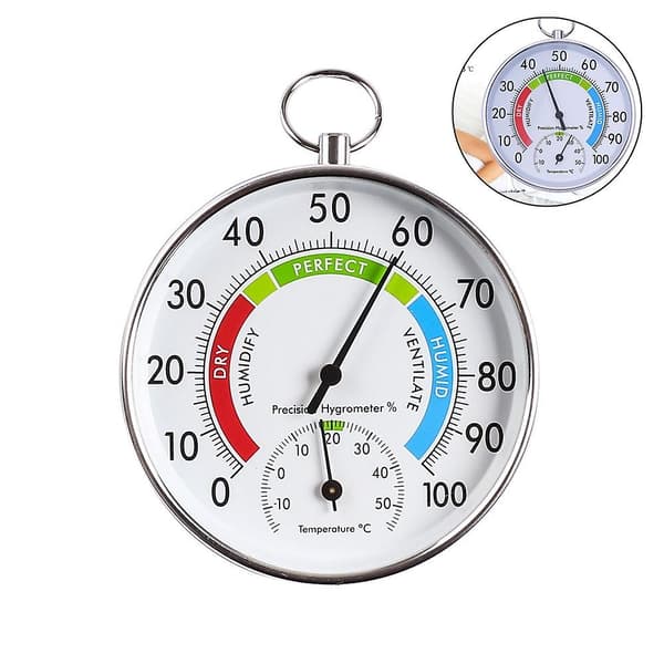 Termometer och hygrometer - Idealisk termometer och hygrometer för växthus för att övervaka maximal