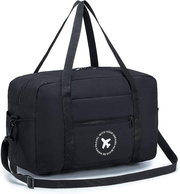 Cabin Bag 40x20x25cm Approved Size for Ryanair Foldable Bag Suitcase Under Seat Luggage Rack Inside