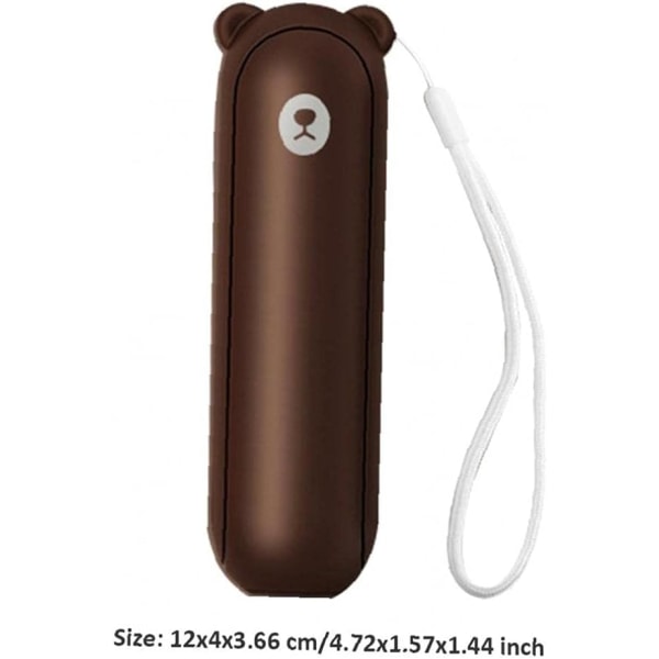 Mini Bärbar Multifunktionell Fällbar Fickfläkt med USB-laddning för Utomhuskontor