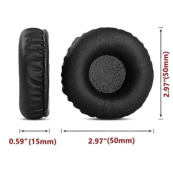 Øreputer for Jabra Pro 920/930/935/9450-9470 hodesett, erstatningspar, lydisolerende øreputer