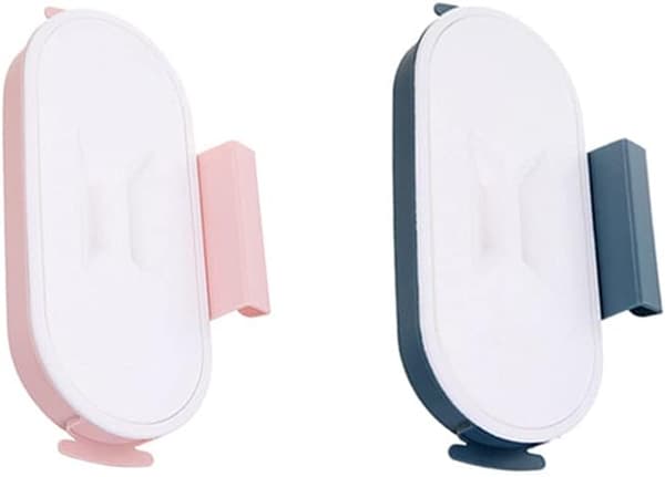 2-pack soptunnor med lock för köksskåp, hängande soptunnor