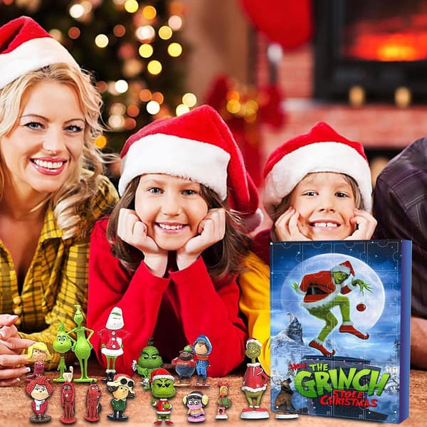 2025 Ny julekalender Mystery Box - Grinchen, 24 dager