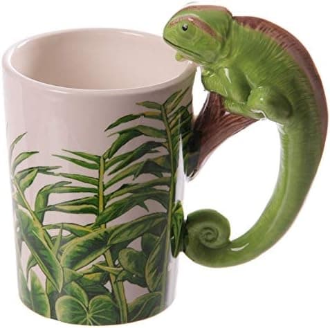 Kreativ 3D Ödla Kaffe Mugg, 300ml