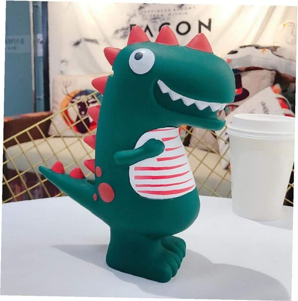 Dinosaurie spargris PVC spargris pengaburk för barn present