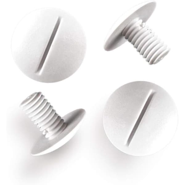 C55 Plastic Replacement Wheel with Screws, Compatible Polaris C-55, 180 280 Plastic Screws