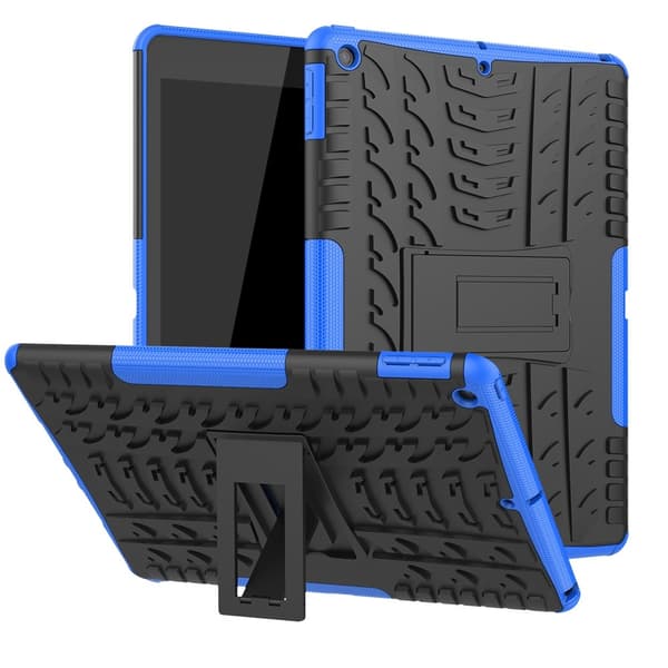 iPad 10.2 2019/2020/2021 Skal Robust Stöd Armor Blå Blue Blå