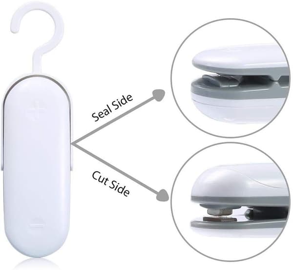 Mini påssvetsare - 2 st Mini påssvetsmaskin Mini plastpåssvetsmaskin Matförvaring