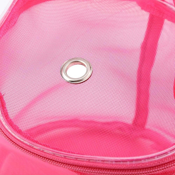 Bärbar stickad väska cylinder nät ull arrangör lätt bekväm behållare tote väska för garn