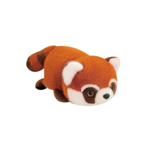 Giant Panda and Transforms into a Brown Red Panda. Red Panda Doll Plush Toy Transforms into a Giant Fox Doll, 100% New