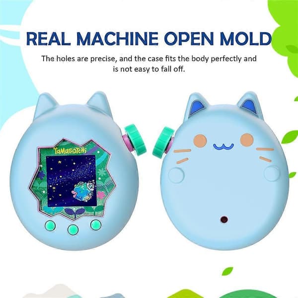 For Tamagotchi Paradise Protective Case Shockproof Cute Cartoon Silicone Cover Pink