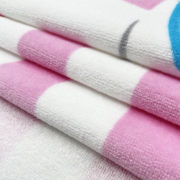 Badehåndklæde til børn, Badehåndklæde til børn med hætte Hurtigtørrende Superabsorberende Poncho til badekar/pool/strandbad (127cmx76cm, Kat)