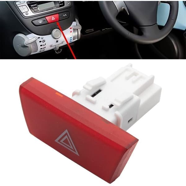 Varselblinklysbryter kontrollenhet 6490NG for C1 107 Aygo 6490.NG