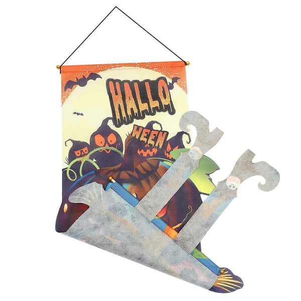 2025 Halloween Rustikk Dekor Halloween Pynt Halloween Veggdekorasjon Pynt A