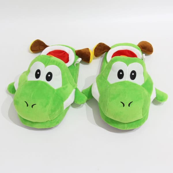 Anime Spil Super Mario Bros. Yoshi Cosplay Hjemmesko