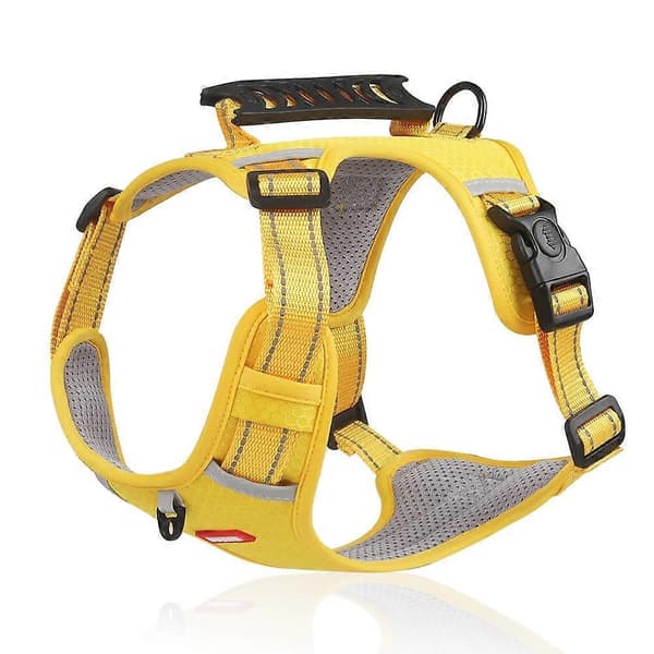 DUOMM HT-524 Breathable Dog Harness Reflective Puppy Safety Vest with Control Handle ST Multicolor