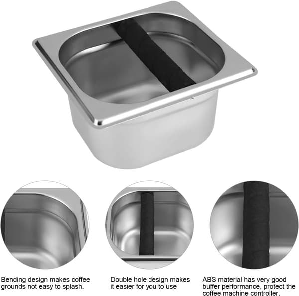 Kaffebehållare, den perfekta kaffeaccessoarboxen, för professionella kaffemaskiner för hemmet(liten)